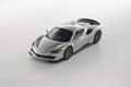 Stance Hunters 1:64 Novitec SF90 Silver Limited499 Diecast Model Car