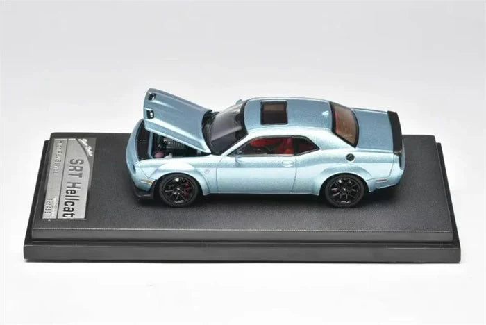 Stance Hunters SH 1:64 Challenger SRT Hellcat Die-Cast Car Model Miniature Gifts