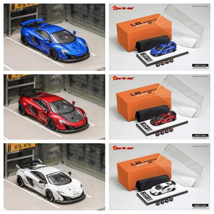 Star Model 1:64 LBWK LB-Works MCL 650S Diecast Model Car