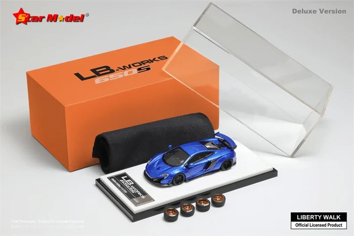 Star Model 1:64 LBWK LB-Works MCL 650S Diecast Model Car