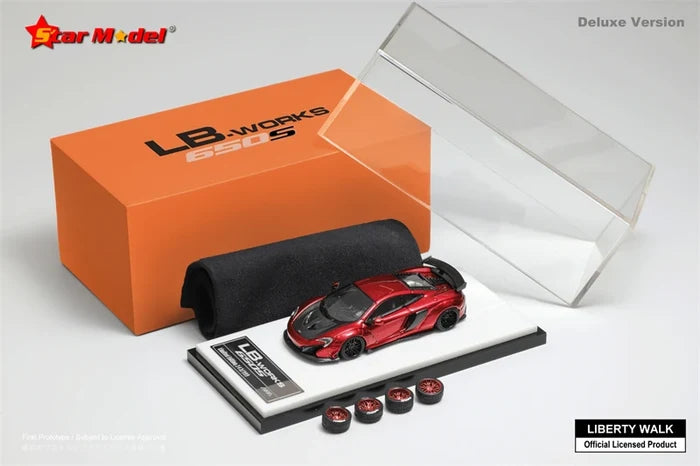 Star Model 1:64 LBWK LB-Works MCL 650S Diecast Model Car