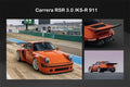 Street Weapon SW 1:64 Carrera RSR 3.0 KS-R 911 Orange limited999 Diecast Model Car