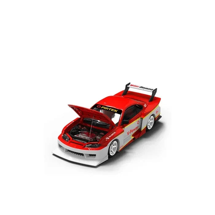 SUPCAR 1:64 LB Silvia S15 RedWhite / Blue Collection Miniature Diecast Metal Model Car