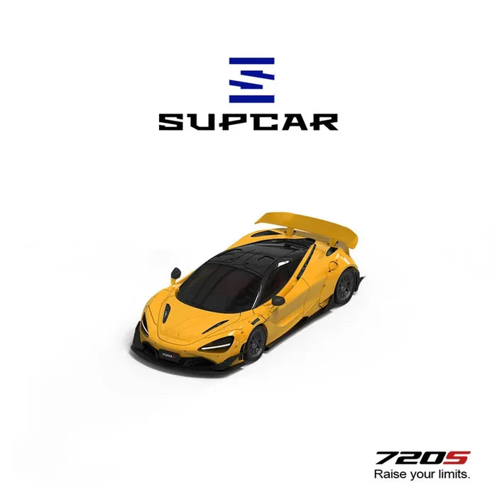 SUPCAR 1:64 Supercar Hattop 720S Black Red Purple Diecast Model Car