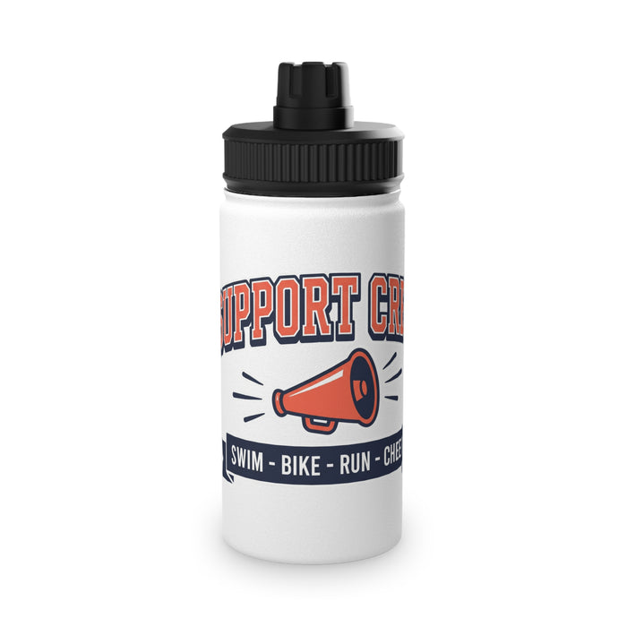 Support Crew Stainless Steel Water Bottle — 'Support Crew' Sports Bo