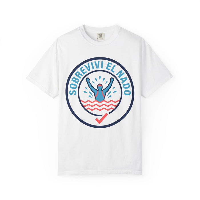 Survived the Swim T-Shirt — "Sobreviví el Nado" Graphic Tee