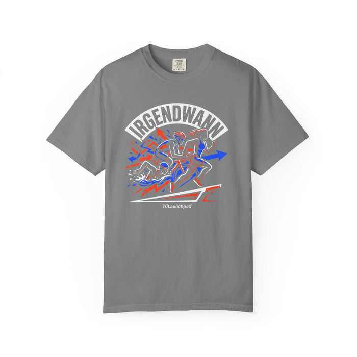 T-Shirt — 'Irgendwann' Vintage Runner Graphic Tee