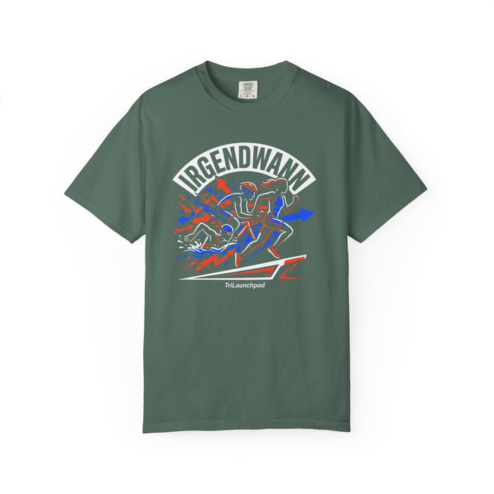 T-Shirt — 'Irgendwann' Vintage Runner Graphic Tee