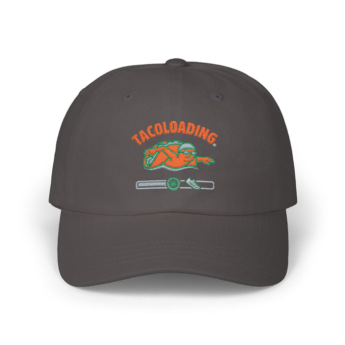 Taco Loading Dad Cap — Embroidered Taco & Fork Baseball Hat