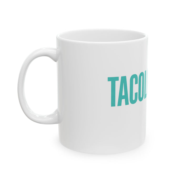 Taco Loading Mug — Funny Foodie Ceramic Coffee Cup (11oz & 15oz)
