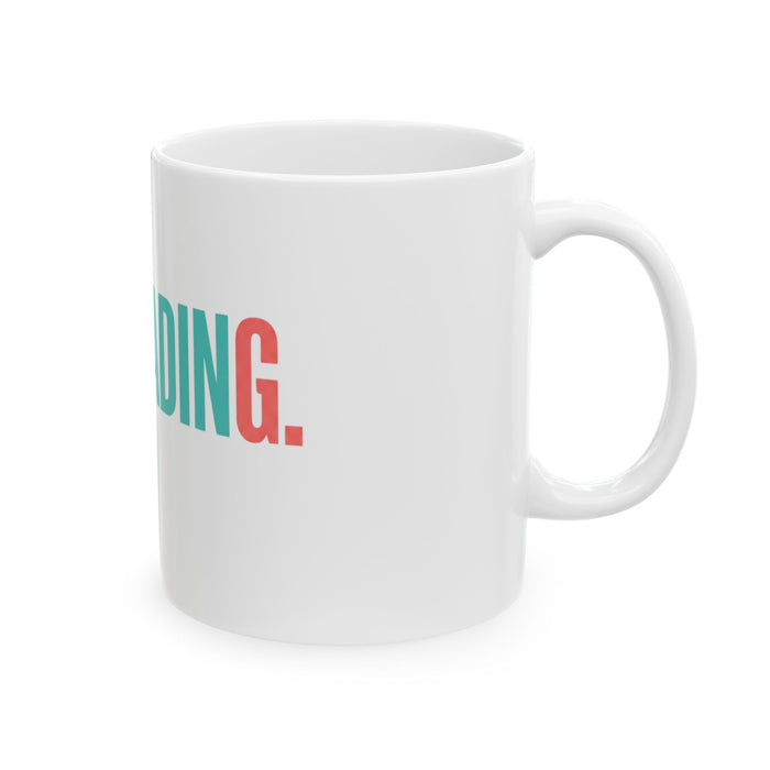 Taco Loading Mug — Funny Foodie Ceramic Coffee Cup (11oz & 15oz)