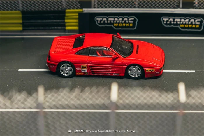 Tarmac Works 1:64 348 Challenge Presentation Red Diecast Model Car
