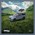 Tarmac Works 1:64 Hilux Grey Bring camping tents Diecast Model Car