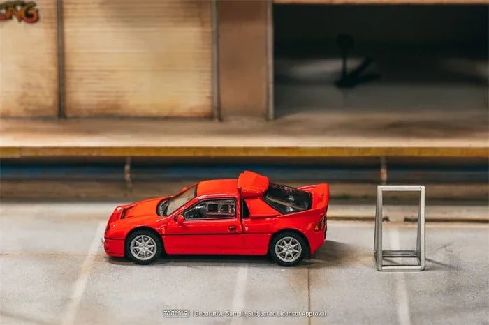 Tarmac Works 1:64 RS200 Red Diecast Model Car