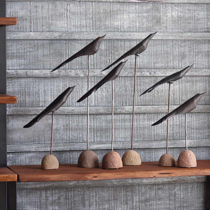 The Flock, Set of 3 – Black