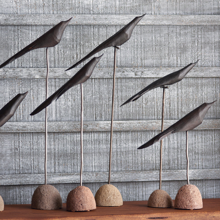 The Flock, Set of 3 – Black