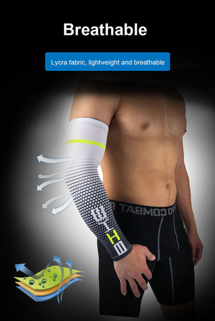 Thermal Cycling Arm Sleeves - Accessories - lifestyle view for triathlon