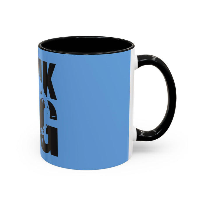 Think BIG Ceramic Accent Coffee Mug - size chart