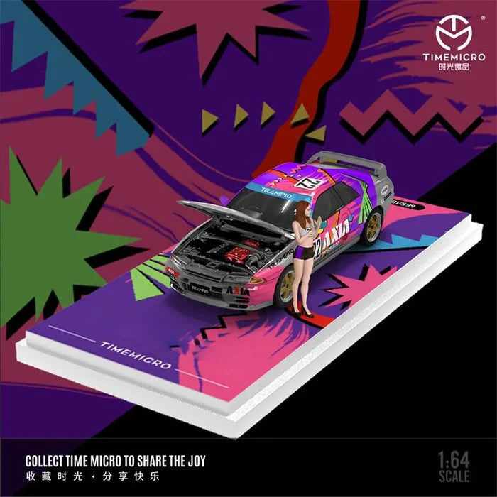 Time Micro 1:64 GTR 32-AXIA  #22 limited999 Diecast Model Car