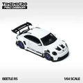 Time Micro × PSC DESIGN 1:64 Beetle RS White / No.53 Diecast Model Car