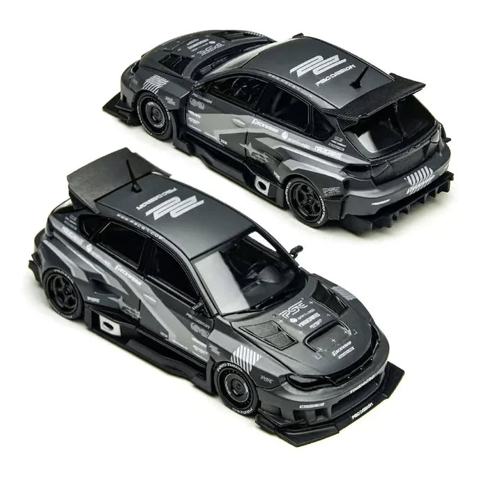 TimeMicro × PSC DESIGN 1:64 Impreza RAIDER Die-Cast Car Model Miniature Gifts