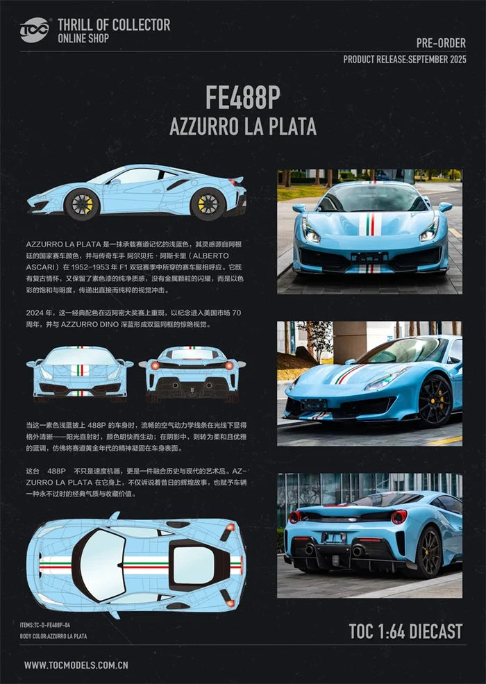 FE488P AZZURRO LA PL