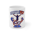 Today We Fly Coffee Mug — Inspirational Runner & Wheelchair Sports Gift