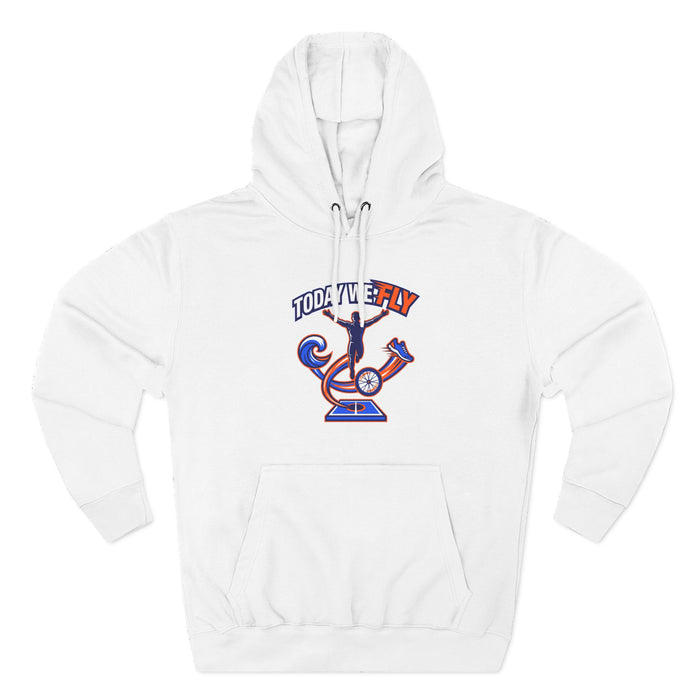 Today We Fly Hoodie — Retro Pilot Graphic Pullover