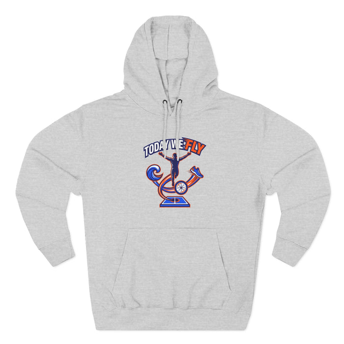 Today We Fly Hoodie — Retro Pilot Graphic Pullover