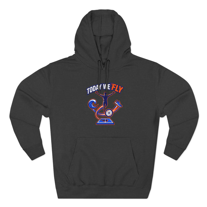 Today We Fly Hoodie — Retro Pilot Graphic Pullover