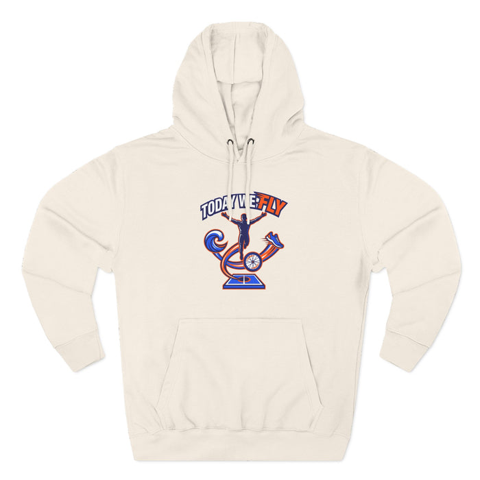 Today We Fly Hoodie — Retro Pilot Graphic Pullover