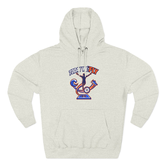 Today We Fly Hoodie — Retro Pilot Graphic Pullover