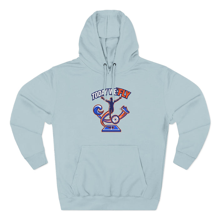 Today We Fly Hoodie — Retro Pilot Graphic Pullover