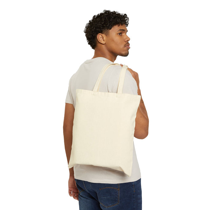 Tote Bag — "Triathlon Made Me" Canvas Tote for Runners, Cyclists & Swimmers