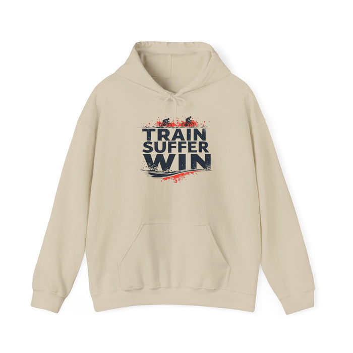 Train Suffer Win Triathlon Performance Hoodie - alternate view
