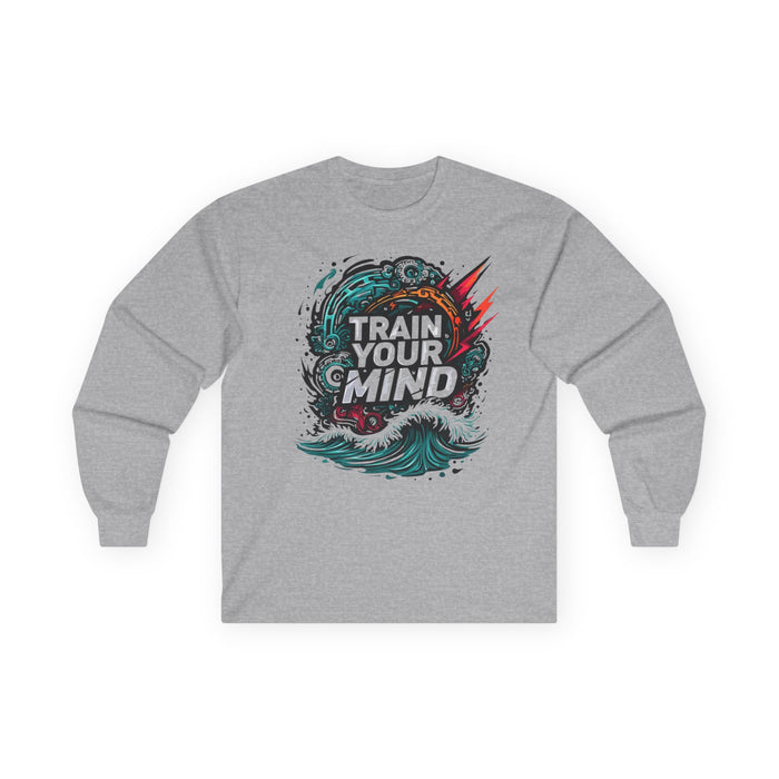 Train Your Mind Long Sleeve Tee - Long-sleeve - detail view