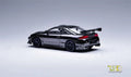 Transcend model 1:64 Eclipse Chrome gun Gray / silver / Raw Die-Cast Car Model Collection Miniature Gifts