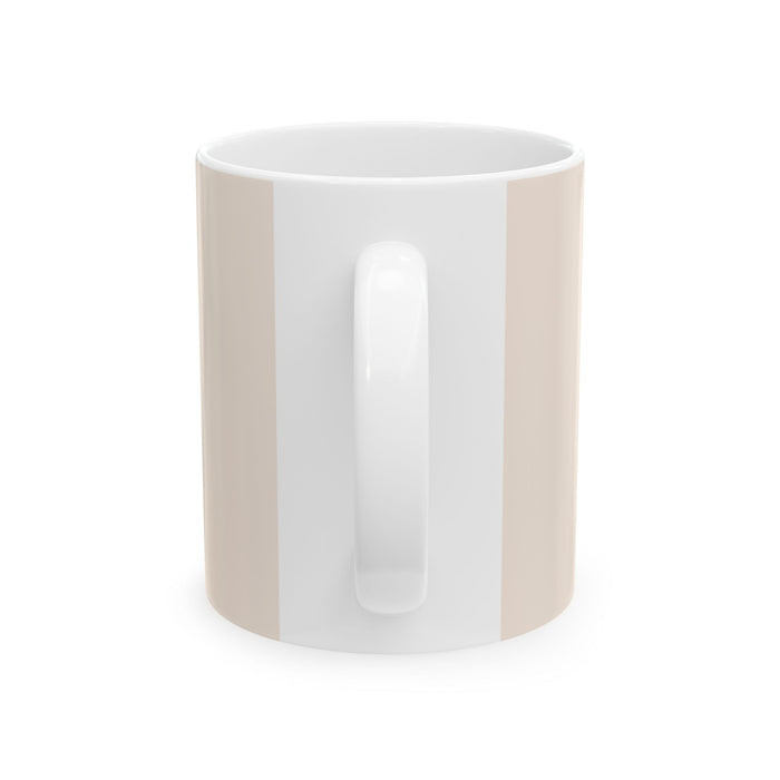 Tri Dad Coffee Mug — “Faster Than Your Mom’s Boyfriend” Ceramic Mug for Triathlete Dads