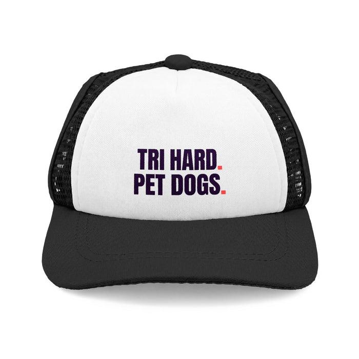 Tri Hard. Pet Dogs. hat