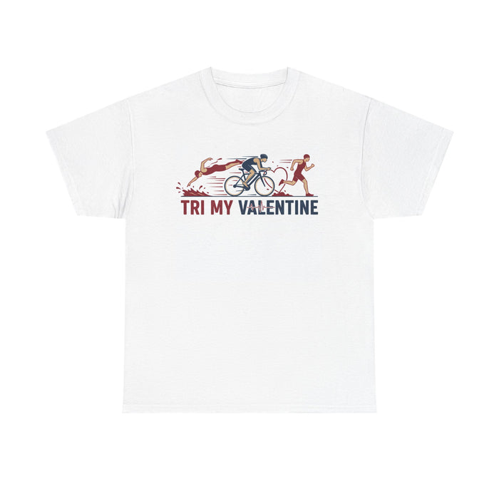 Tri My Valentine Triathlon T-Shirt