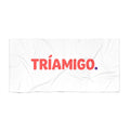 Triámigo Beach Towel – Bold Spanish Friendship Beach Towel