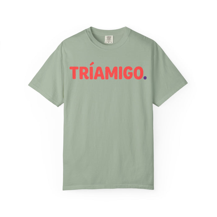 Tríamigo Graphic Tee — Bold Spanish Friendship T-Shirt