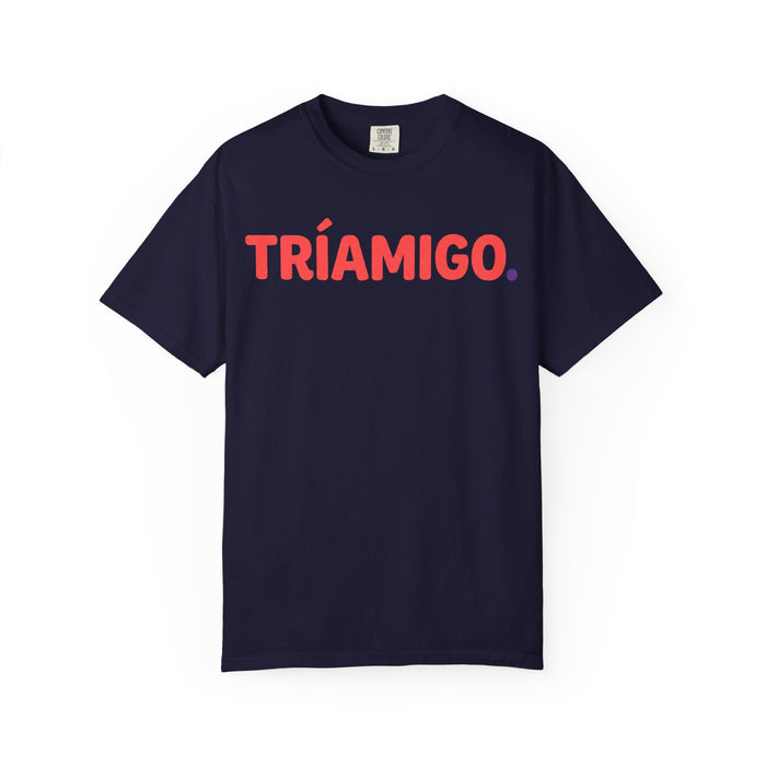 Tríamigo Graphic Tee — Bold Spanish Friendship T-Shirt
