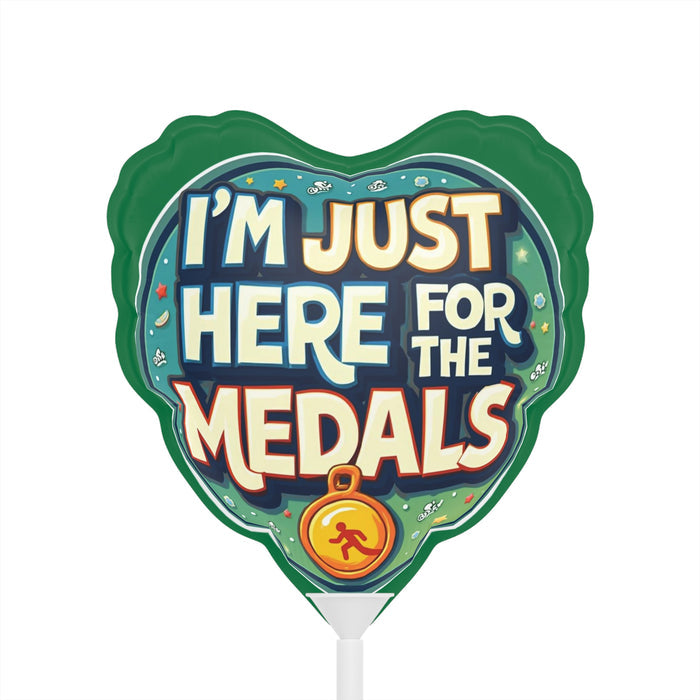 Triathlete Celebration Balloon 6" - Coated Mylar - Home Decor for triathlon