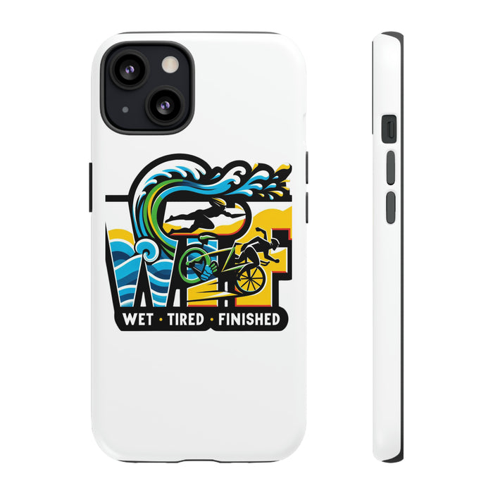 Triathlete Custom Phone Case - size chart for triathlon