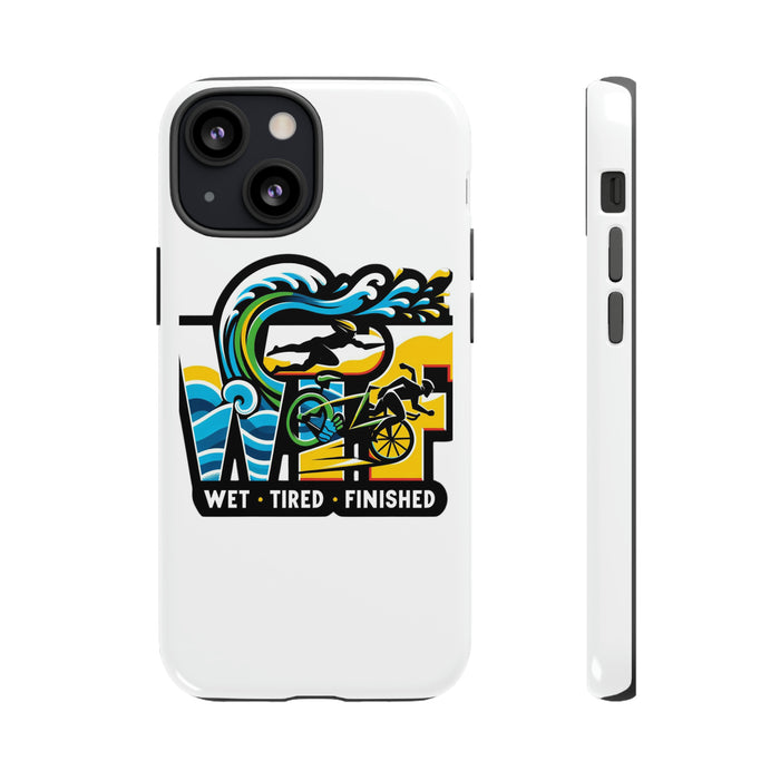 Triathlete Custom Phone Case - size chart for triathlon