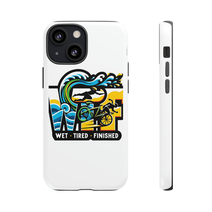 Triathlete Custom Phone Case - size chart for triathlon