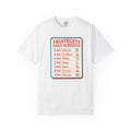 Triathlete Daily Schedule T-Shirt — Swim, Bike, Run Graphic Tee
