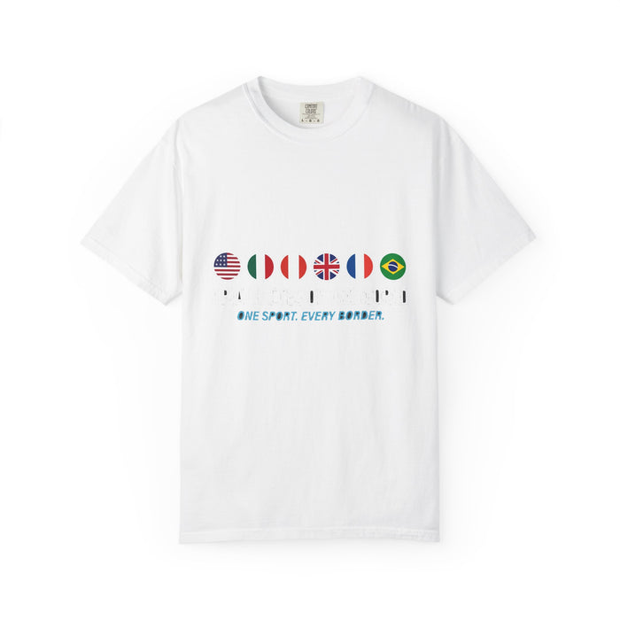 Triathletes of the World — Atlantic Bella+Canvas Unisex Tee — Swim B