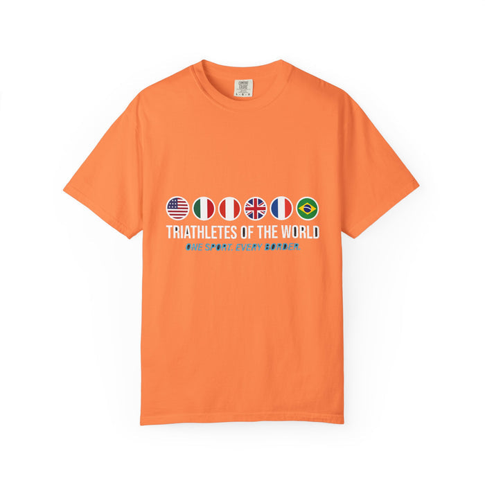 Triathletes of the World — Atlantic Bella+Canvas Unisex Tee — Swim B